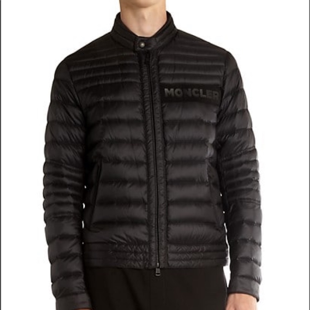 Black Moncler Coat